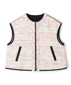 TOMORROWLAND / トゥモローランド ベスト | パステルファンシー デニムコンビジレ