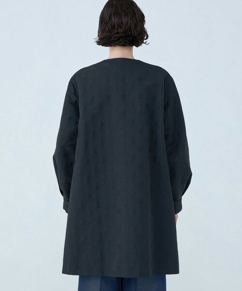 TOMORROWLAND / トゥモローランド その他アウター | ドットグログラン パフノーカラーコート | 詳細4