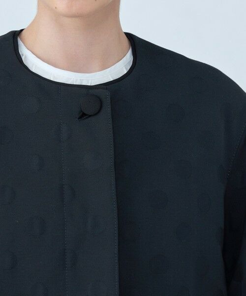 TOMORROWLAND / トゥモローランド その他アウター | ドットグログラン パフノーカラーコート | 詳細6