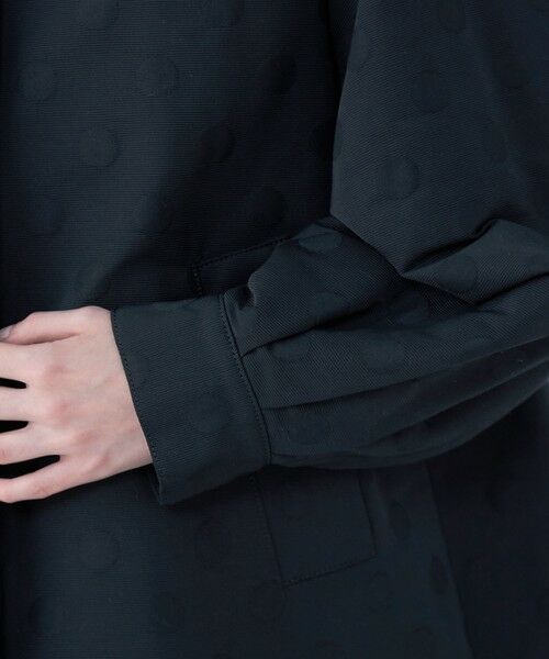 TOMORROWLAND / トゥモローランド その他アウター | ドットグログラン パフノーカラーコート | 詳細7