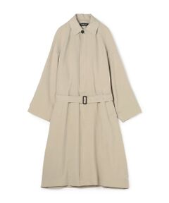 TOMORROWLAND / トゥモローランド ステンカラーコート | ピーチクロス バルカラーコート