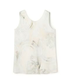 TOMORROWLAND / トゥモローランド シャツ・ブラウス | リップルプリント ノースリーブトップス