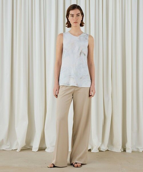 TOMORROWLAND / トゥモローランド シャツ・ブラウス | リップルプリント ノースリーブトップス | 詳細1