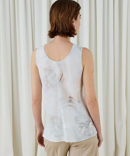 TOMORROWLAND / トゥモローランド シャツ・ブラウス | リップルプリント ノースリーブトップス | 詳細4