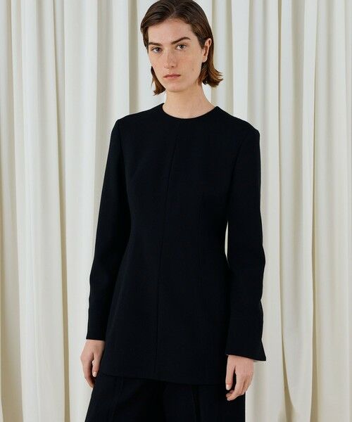 TOMORROWLAND / トゥモローランド シャツ・ブラウス（半袖以外） | ウールジョーゼット プルオーバーブラウス | 詳細10