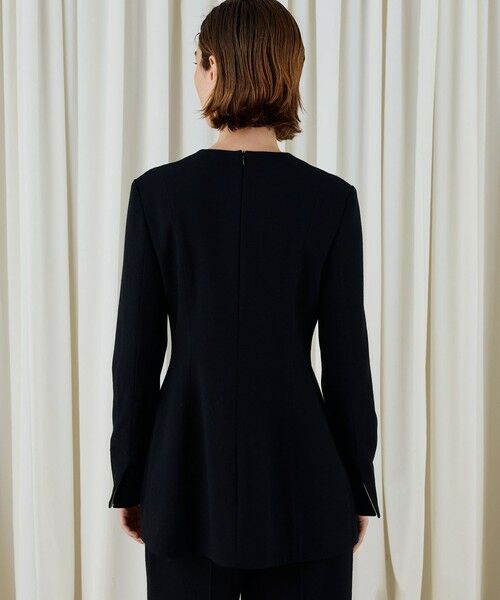 TOMORROWLAND / トゥモローランド シャツ・ブラウス（半袖以外） | ウールジョーゼット プルオーバーブラウス | 詳細12