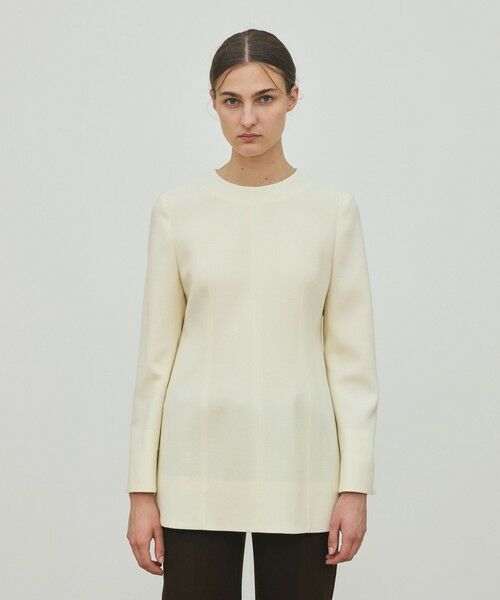 TOMORROWLAND / トゥモローランド シャツ・ブラウス（半袖以外） | ウールジョーゼット プルオーバーブラウス | 詳細2