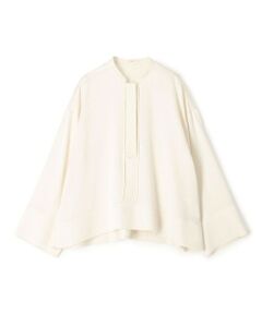 TOMORROWLAND / トゥモローランド シャツ・ブラウス（半袖以外） | サテンジョーゼット プルオーバーブラウス