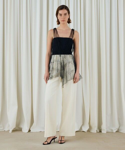 TOMORROWLAND / トゥモローランド シャツ・ブラウス | コードリーレース ペプラムノースリーブブラウス | 詳細2