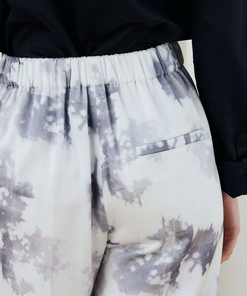 TOMORROWLAND / トゥモローランド その他パンツ | ライト&シャドープリント タックセミワイドパンツ | 詳細6