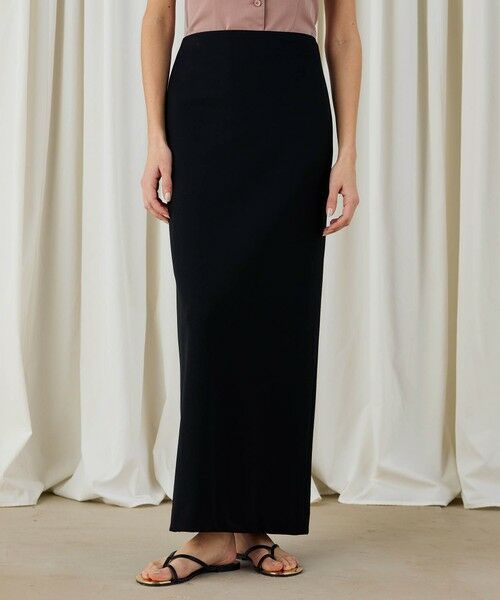 TOMORROWLAND / トゥモローランド ロング・マキシ丈スカート | ソフトウールオックス マキシスカート | 詳細2