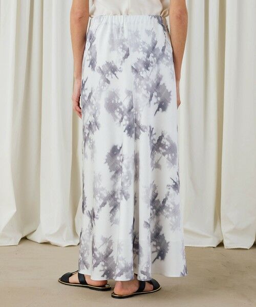 TOMORROWLAND / トゥモローランド ロング・マキシ丈スカート | ライト&シャドープリント マーメイドマキシスカート | 詳細4