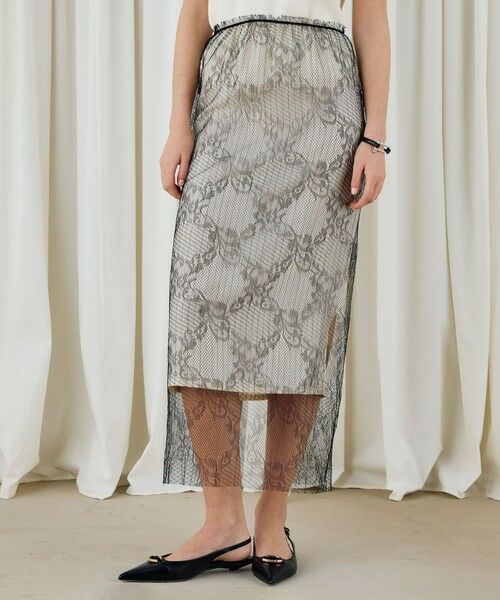 TOMORROWLAND / トゥモローランド ミニ・ひざ丈スカート | コードリレースプリーツスカート | 詳細2