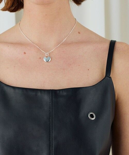 TOMORROWLAND / トゥモローランド ミニ丈・ひざ丈ワンピース | ラムレザーアイレット キャミドレス | 詳細5