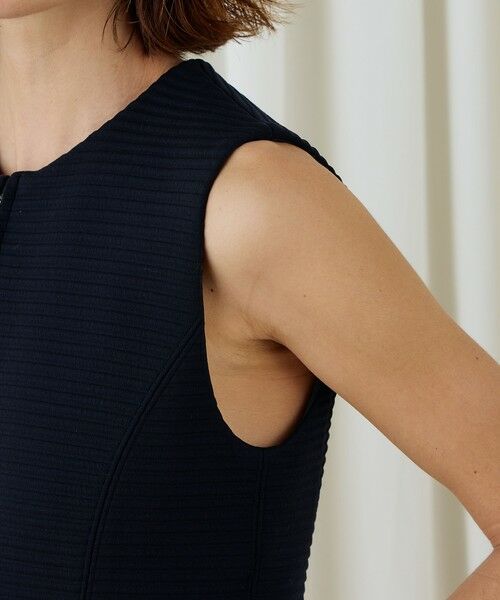 TOMORROWLAND / トゥモローランド ロング・マキシ丈ワンピース | グロスグレインジャージー ノースリーブワンピース | 詳細5