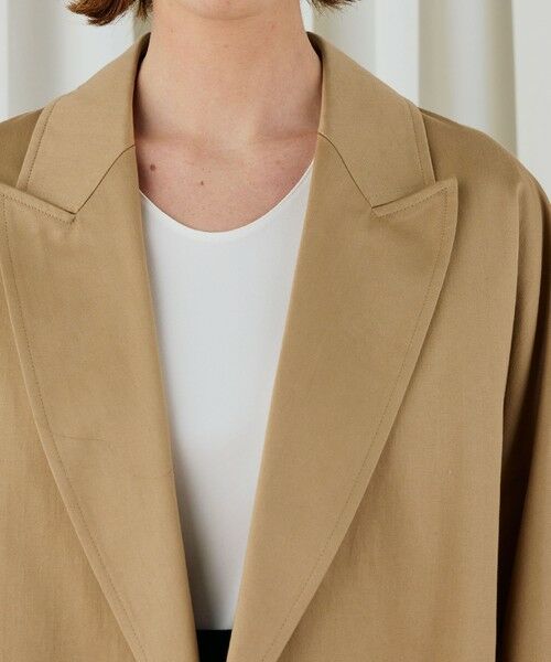 TOMORROWLAND / トゥモローランド その他アウター | コットンサテン オーバーコート | 詳細5