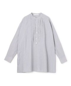 TOMORROWLAND / トゥモローランド シャツ・ブラウス | コットン スタンドカラー ブザムシャツ