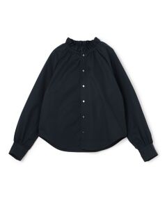 TOMORROWLAND / トゥモローランド シャツ・ブラウス（半袖以外） | クラシックポプリン ギャザーブラウス