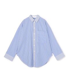 TOMORROWLAND / トゥモローランド シャツ・ブラウス（半袖以外） | コントラストストライプ レギュラーシャツ