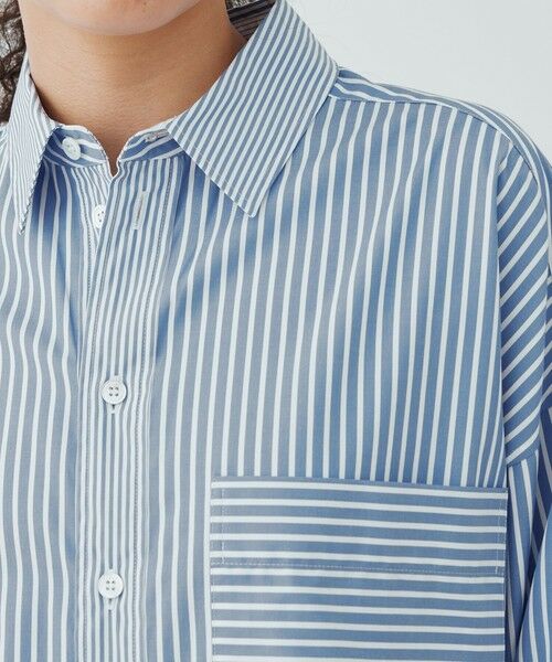 TOMORROWLAND / トゥモローランド シャツ・ブラウス（半袖以外） | コントラストストライプ レギュラーシャツ | 詳細5
