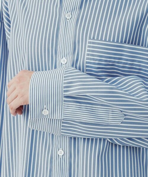 TOMORROWLAND / トゥモローランド シャツ・ブラウス（半袖以外） | コントラストストライプ レギュラーシャツ | 詳細6