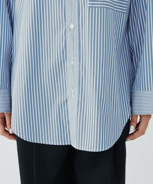 TOMORROWLAND / トゥモローランド シャツ・ブラウス（半袖以外） | コントラストストライプ レギュラーシャツ | 詳細7