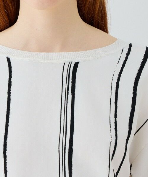 TOMORROWLAND / トゥモローランド シャツ・ブラウス(半袖以外) | ドローイングラインプリント プルオーバーシャツ | 詳細5