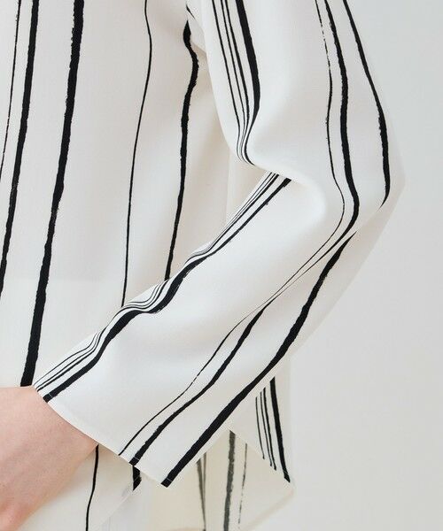 TOMORROWLAND / トゥモローランド シャツ・ブラウス(半袖以外) | ドローイングラインプリント プルオーバーシャツ | 詳細6