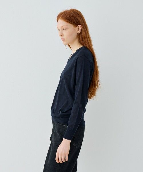 TOMORROWLAND / トゥモローランド ニット・セーター | ウーステッドカシミヤ Vネックプルオーバー | 詳細3