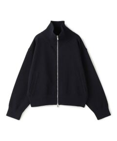 TOMORROWLAND / トゥモローランド カーディガン・ボレロ | ウェーブコットン ジップアップブルゾン