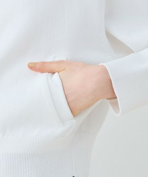 TOMORROWLAND / トゥモローランド カーディガン・ボレロ | ウェーブコットン ジップアップブルゾン | 詳細8