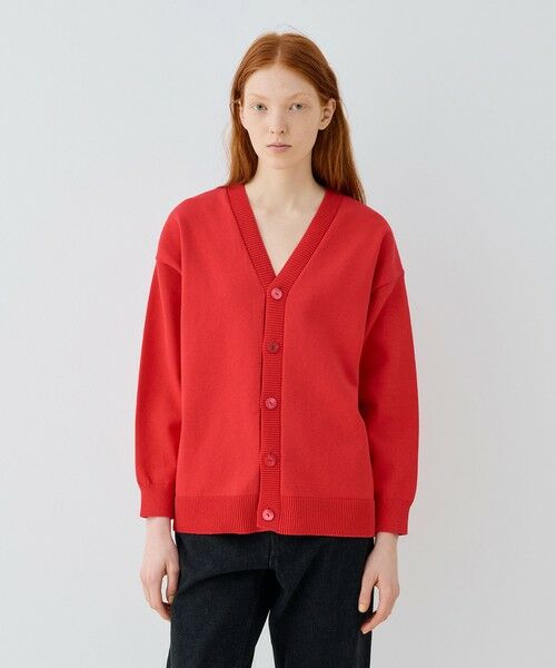 TOMORROWLAND / トゥモローランド カーディガン・ボレロ | ウェーブコットン Vネックカーディガン | 詳細2