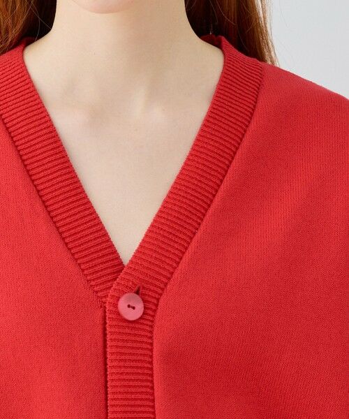 TOMORROWLAND / トゥモローランド カーディガン・ボレロ | ウェーブコットン Vネックカーディガン | 詳細5
