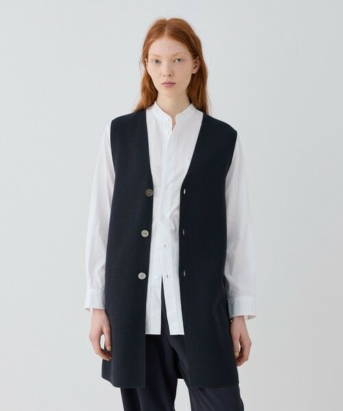 TOMORROWLAND / トゥモローランド ベスト | ミラノリブ ロングベスト | 詳細2