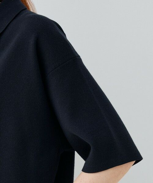 TOMORROWLAND / トゥモローランド ニット・セーター | ミラノリブ ビッグポロプルオーバーニット | 詳細6