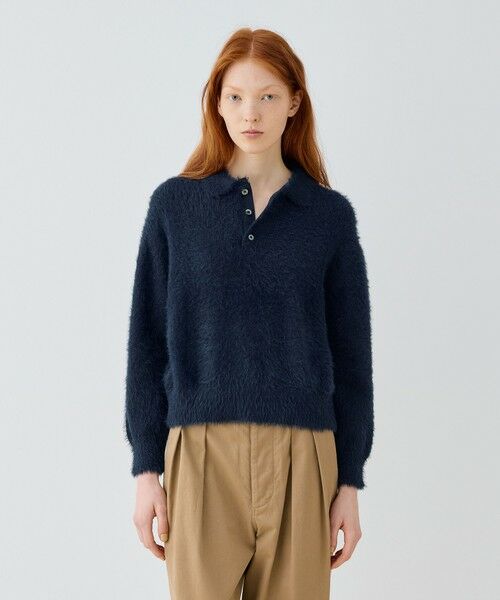 TOMORROWLAND / トゥモローランド ニット・セーター | ラパン ポロカラープルオーバー | 詳細2