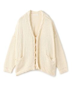 TOMORROWLAND / トゥモローランド カーディガン・ボレロ | コットンスラブ Vネックカーディガン