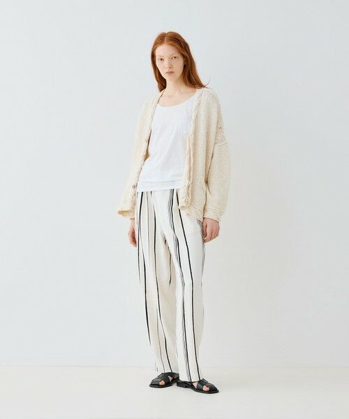 TOMORROWLAND / トゥモローランド カーディガン・ボレロ | コットンスラブ Vネックカーディガン | 詳細1