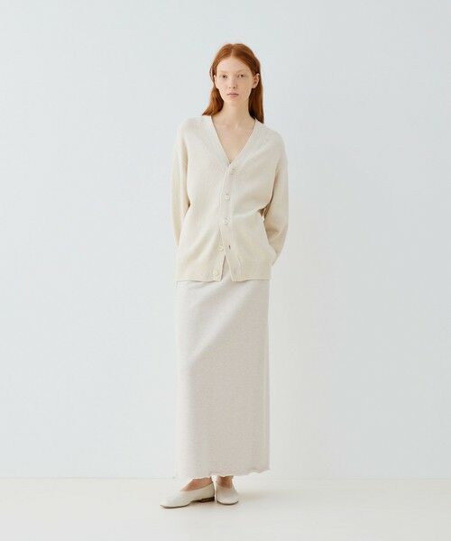 TOMORROWLAND / トゥモローランド カーディガン・ボレロ | コットンカシミヤ Vネックカーディガン | 詳細1