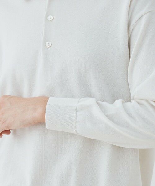 TOMORROWLAND / トゥモローランド ニット・セーター | プレーンコットン ポロプルオーバー | 詳細6