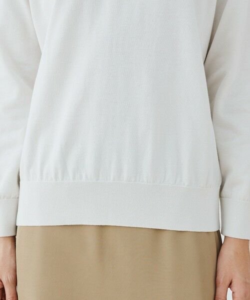 TOMORROWLAND / トゥモローランド ニット・セーター | プレーンコットン ポロプルオーバー | 詳細7