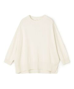 TOMORROWLAND / トゥモローランド ニット・セーター | プレーンコットン クルーネックプルオーバー