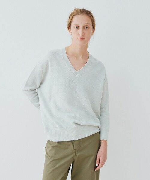 TOMORROWLAND / トゥモローランド ニット・セーター | ドライカノコ Vネックプルオーバー | 詳細2