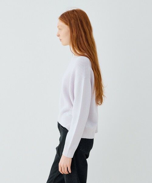 TOMORROWLAND / トゥモローランド ニット・セーター | パステルムリネ クルーネックプルオーバー | 詳細3