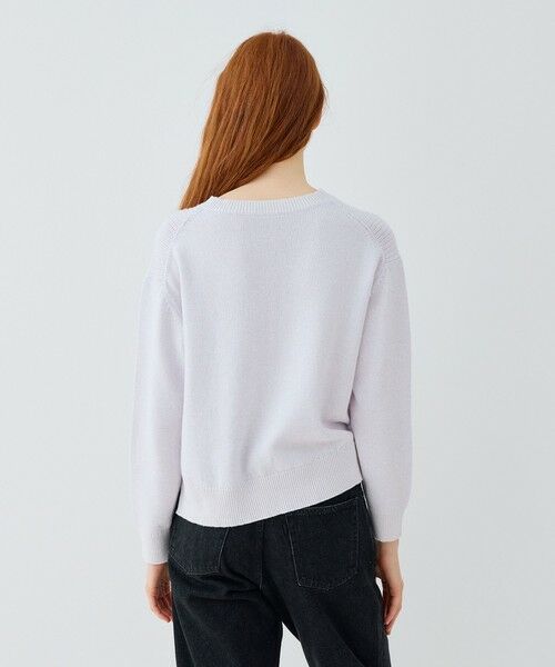 TOMORROWLAND / トゥモローランド ニット・セーター | パステルムリネ クルーネックプルオーバー | 詳細4