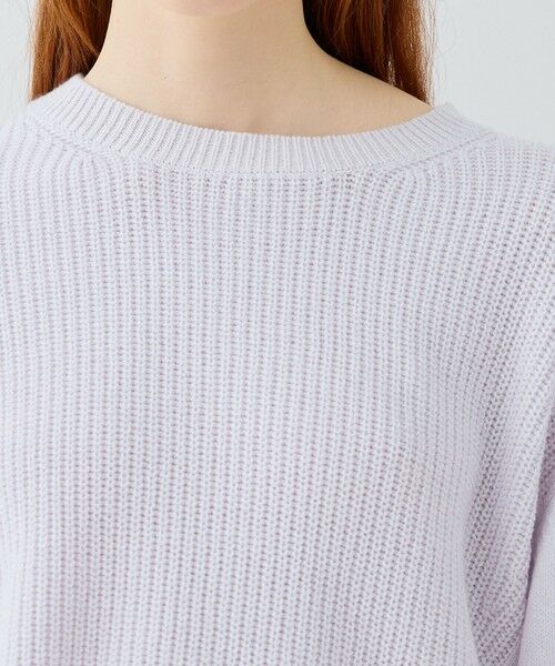 TOMORROWLAND / トゥモローランド ニット・セーター | パステルムリネ クルーネックプルオーバー | 詳細5