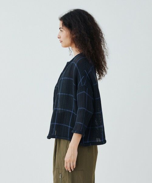 TOMORROWLAND / トゥモローランド カーディガン・ボレロ | コットンラッセル フロントオープンカーディガン | 詳細3