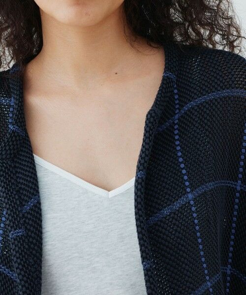 TOMORROWLAND / トゥモローランド カーディガン・ボレロ | コットンラッセル フロントオープンカーディガン | 詳細5