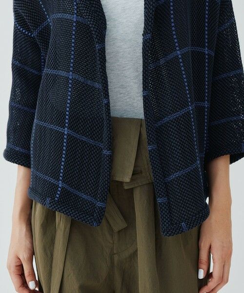 TOMORROWLAND / トゥモローランド カーディガン・ボレロ | コットンラッセル フロントオープンカーディガン | 詳細7