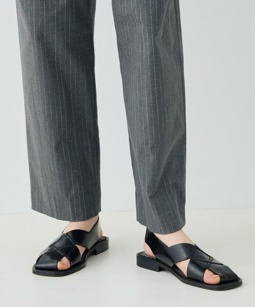 TOMORROWLAND / トゥモローランド その他パンツ | コットンオックスストレッチ イージータックパンツ | 詳細8